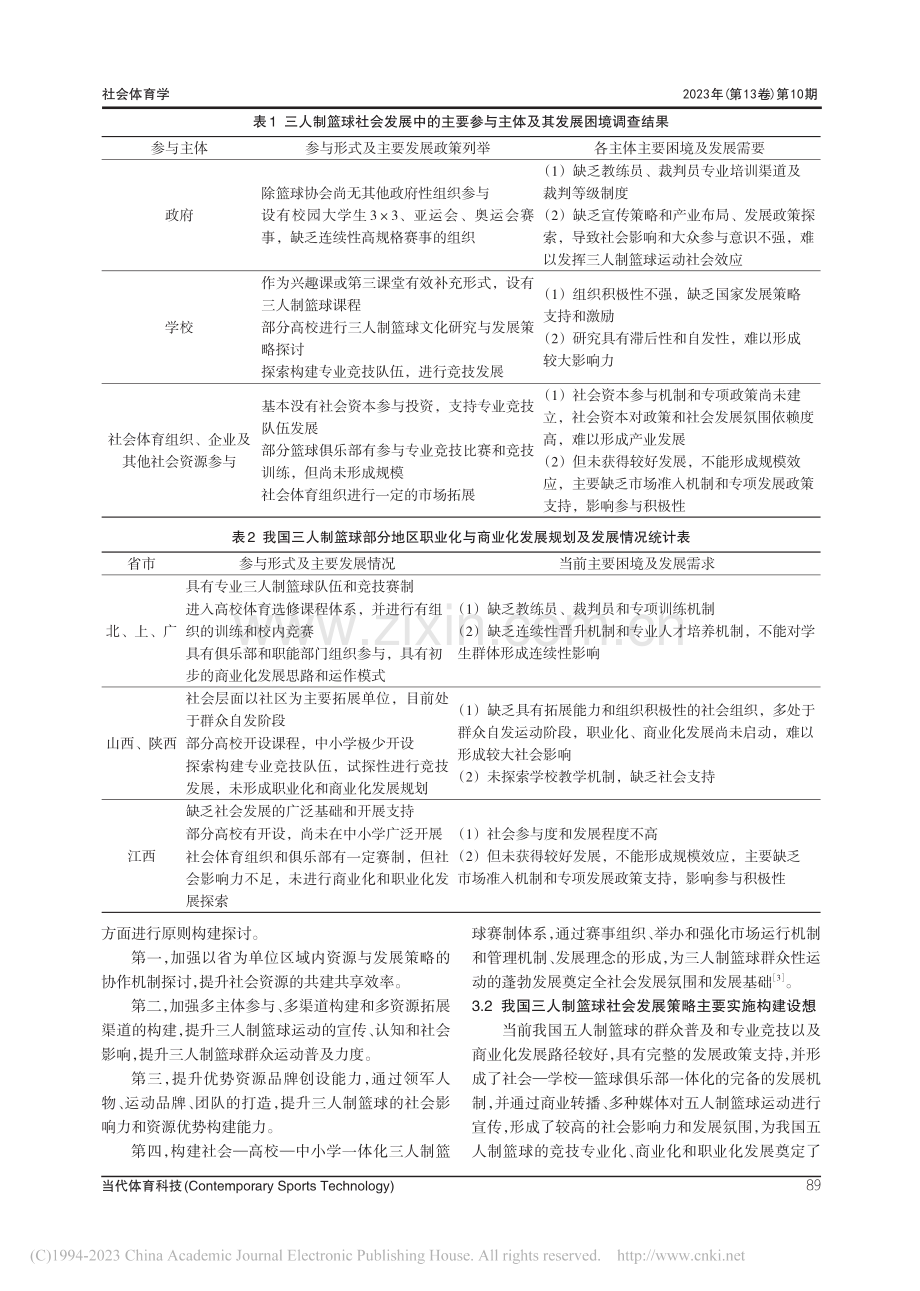 三人制篮球社会发展策略构建及实施策略探讨_李国华.pdf_第3页