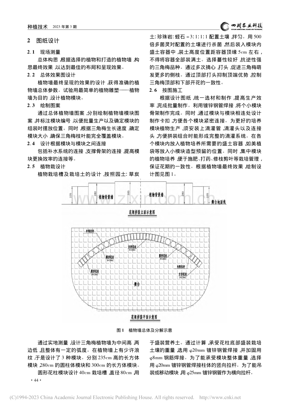 三角梅植物墙模块化栽培技术初探_林熊.pdf_第2页