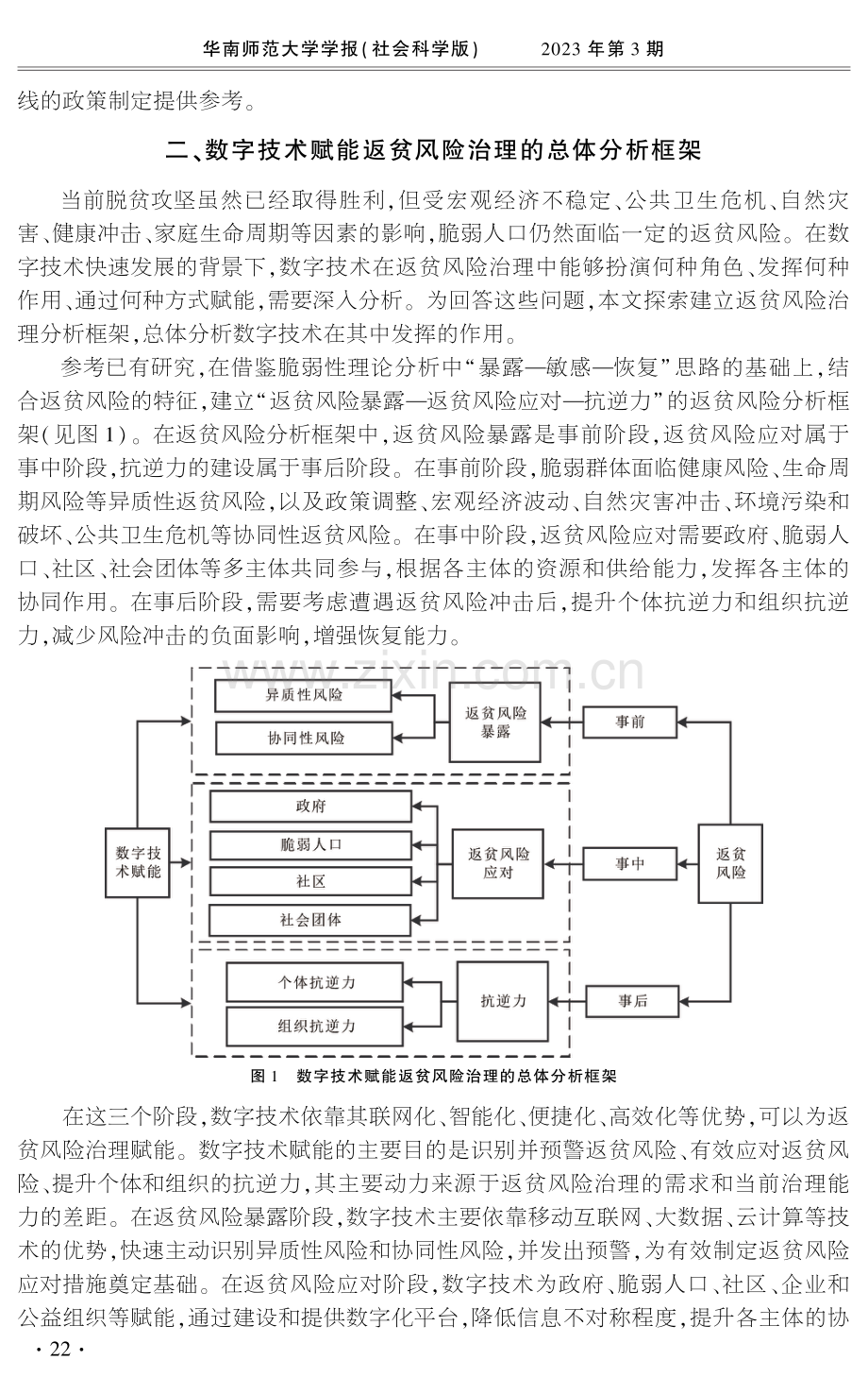 数字技术赋能返贫风险治理：一个探索性分析框架与政策启示.pdf_第3页