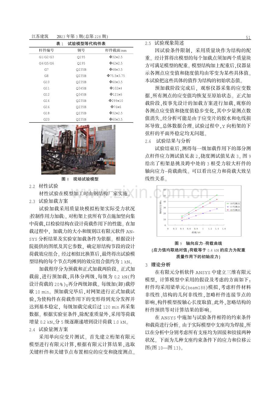 厦门北站双向不等高交叉桁架结构试验研究.pdf_第3页