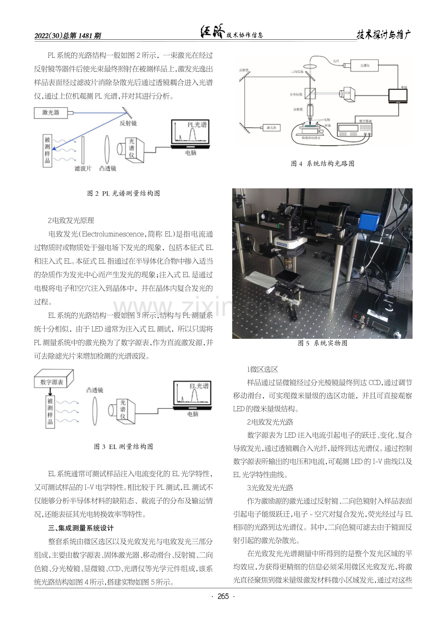 一种光致发光和电致发光集成测量系统.pdf_第2页