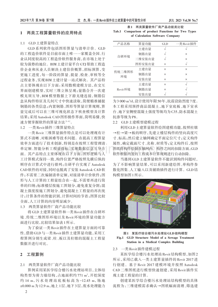 一类Revit插件在土建算量中的可靠性分析.pdf_第2页