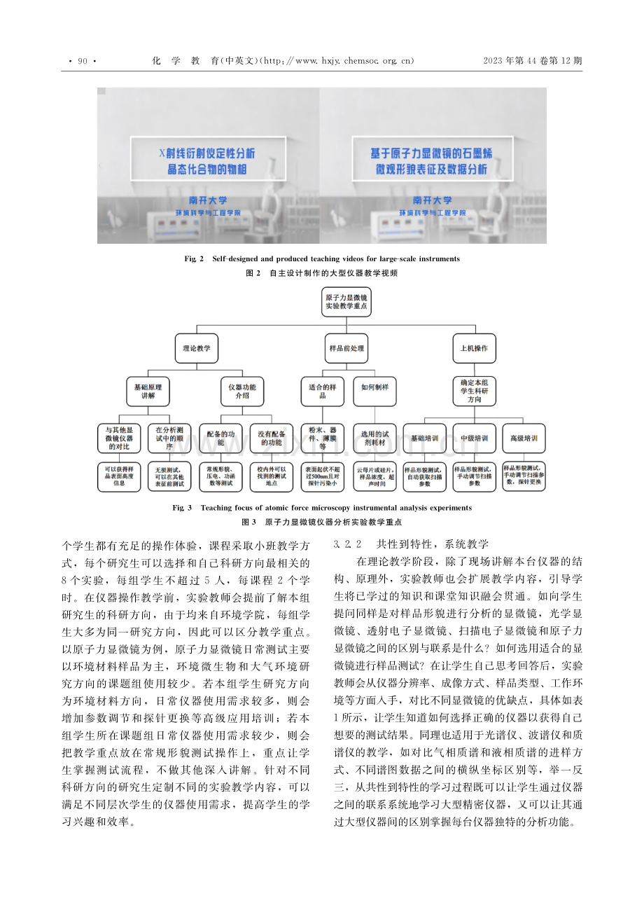 研究生仪器分析实验课程教学实践与探索_姚青倩.pdf_第3页