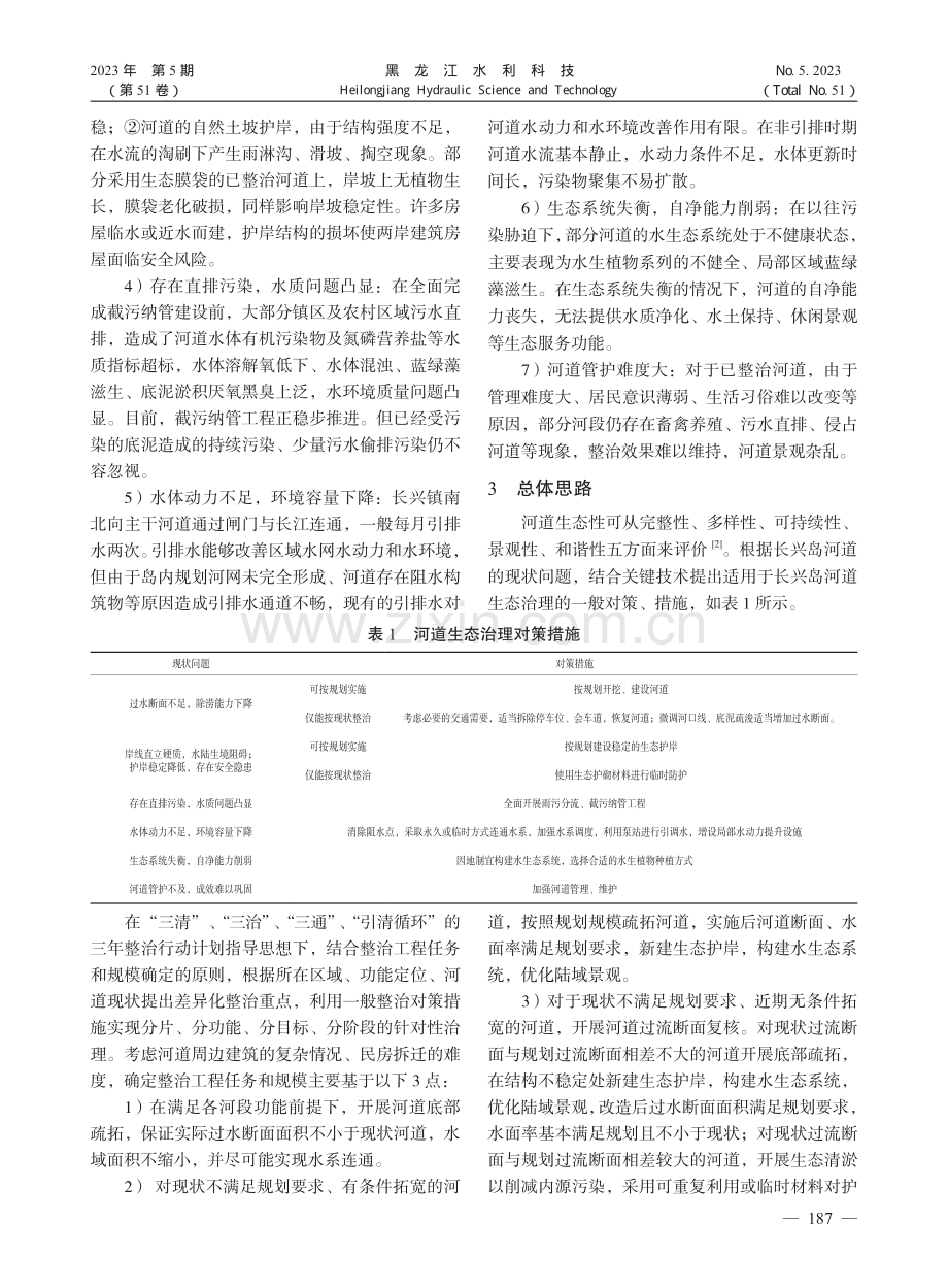 以长兴岛为例浅析生态岛框架下的河道生态建设_周璟.pdf_第2页