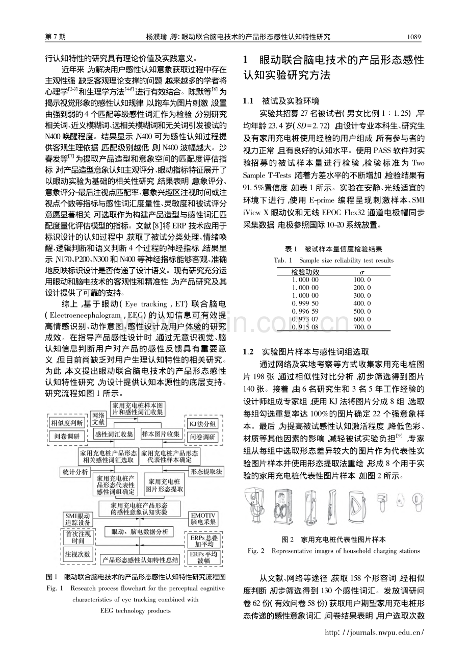 眼动联合脑电技术的产品形态感性认知特性研究_杨濮瑜.pdf_第2页