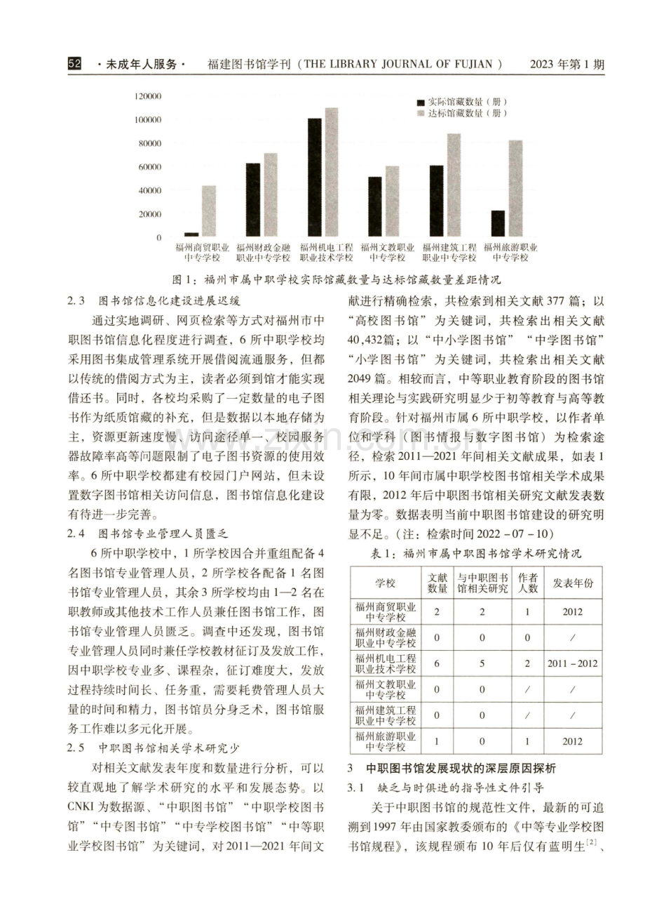 新时代背景下中职图书馆的现实审视与发展思考-以福州市属中职学校为例.pdf_第2页