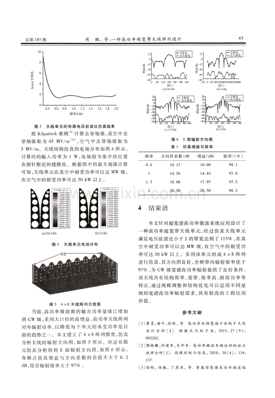 一种高功率超宽带天线阵列设计.pdf_第3页