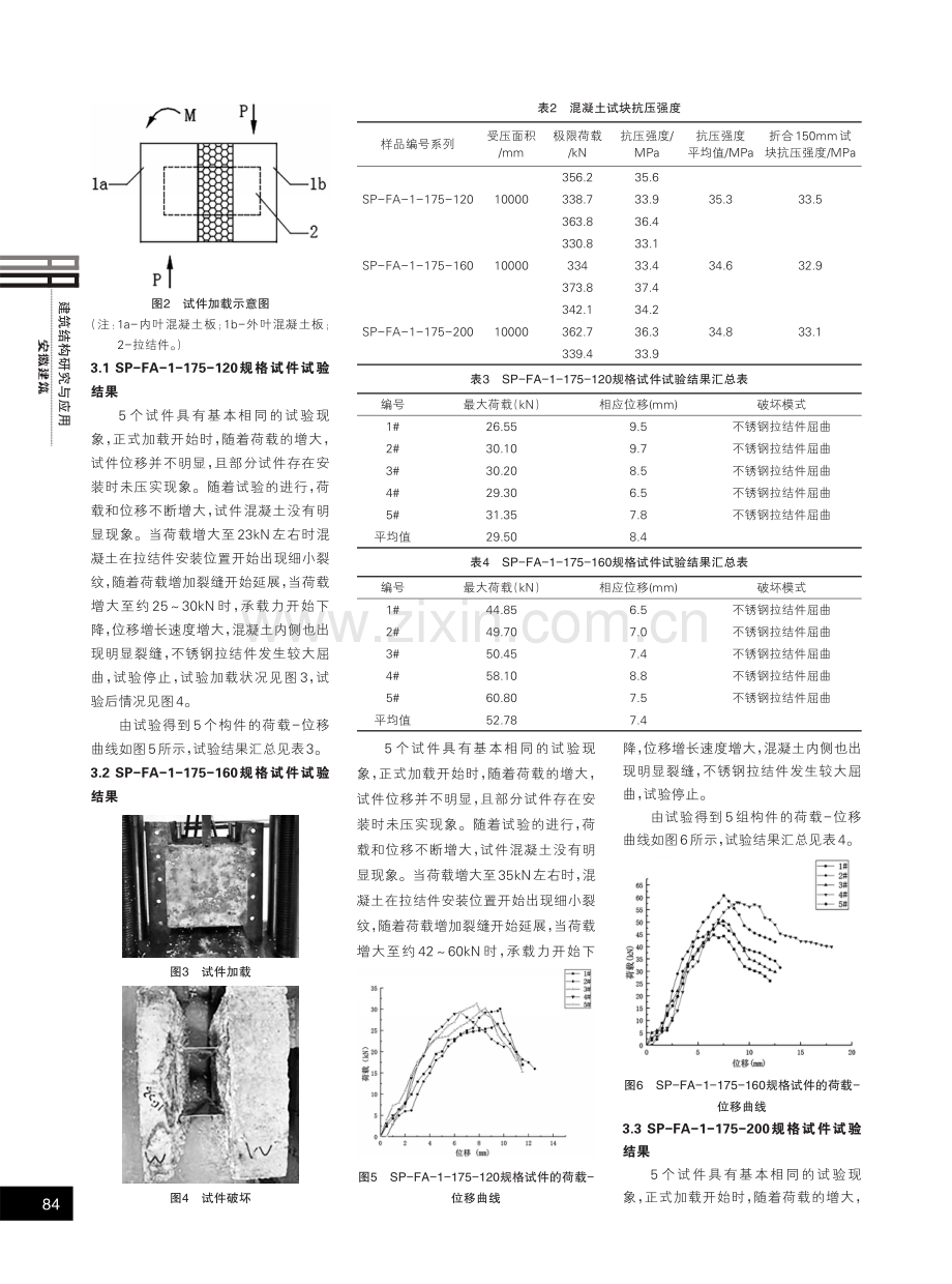 装配式混凝土结构夹心保温外墙不锈钢拉结件抗剪承载力试验分析.pdf_第2页