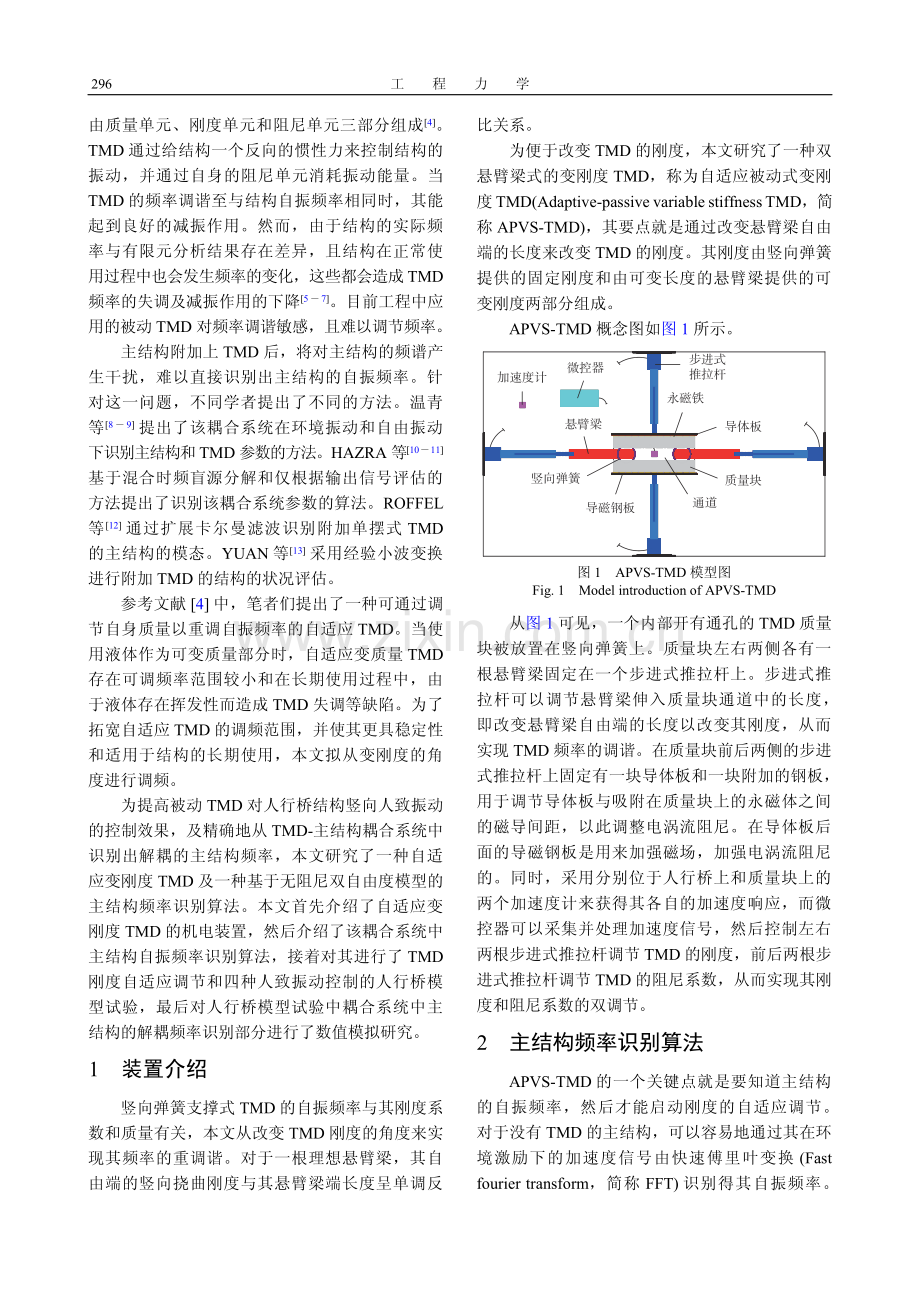 自适应变刚度TMD的模型试验与数值模拟研究.pdf_第2页