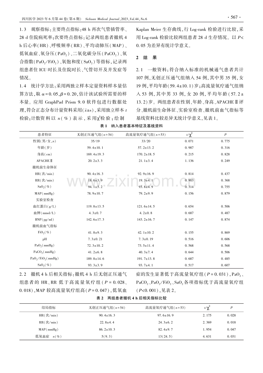 早期应用无创正压通气在撤机相关性肺水肿患者的临床研究_岳伟岗.pdf_第3页