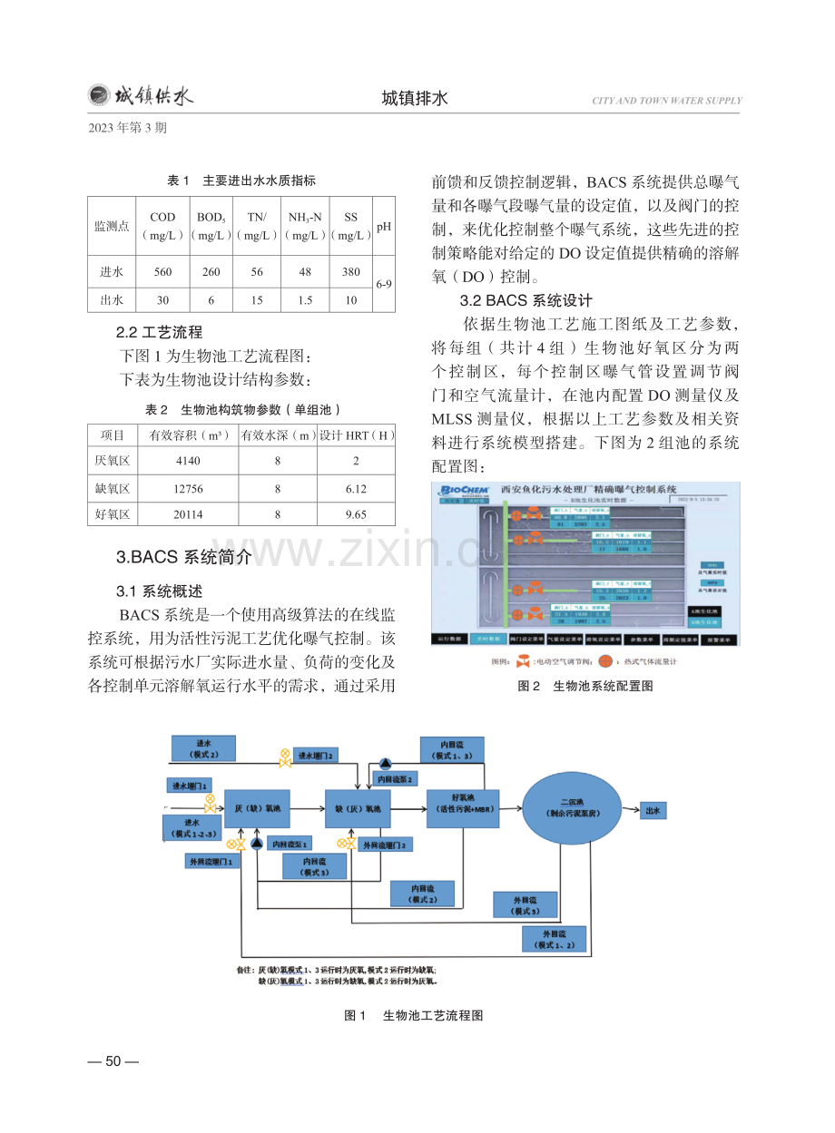 鱼化污水处理厂精确曝气技术应用与优化.pdf_第2页