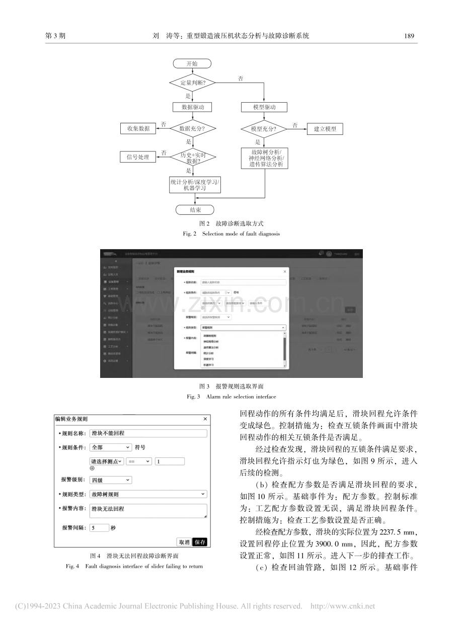 重型锻造液压机状态分析与故障诊断系统_刘涛.pdf_第3页