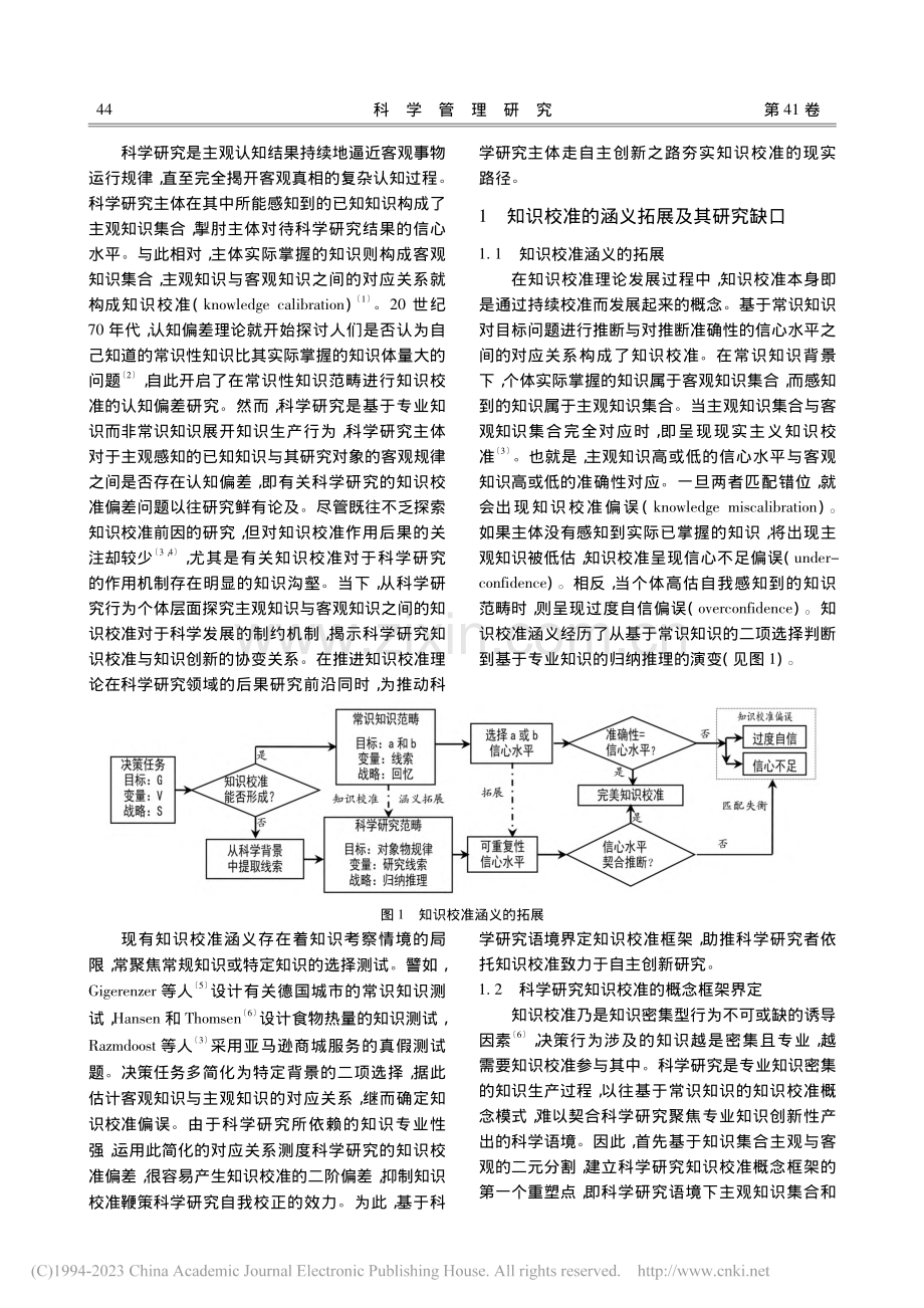 知识校准鞭策科学研究砥砺前行的作用机制探索_黄艳敏.pdf_第2页