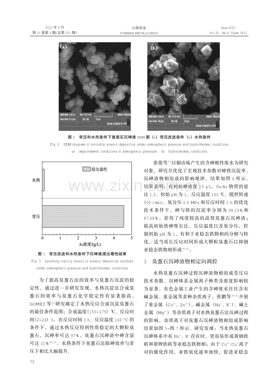 臭葱石矿化沉砷研究现状与展望.pdf_第3页