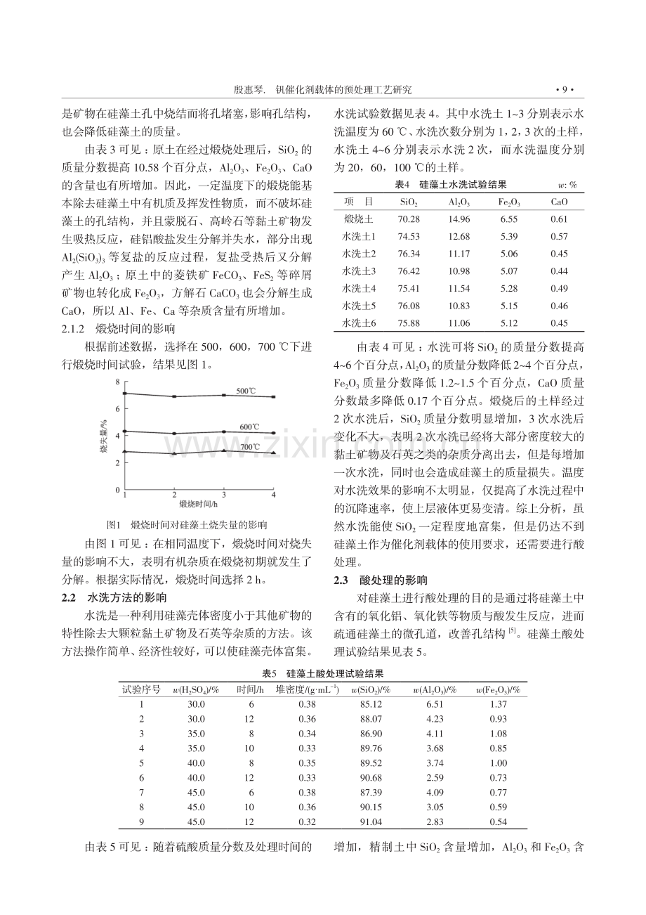 钒催化剂载体的预处理工艺研究.pdf_第3页