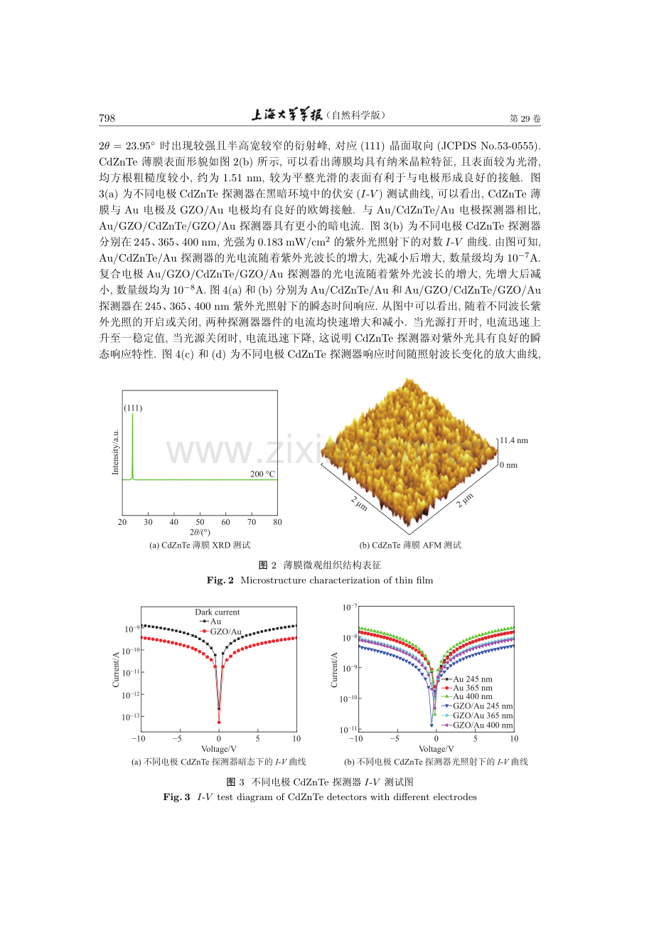 电极对CdZnTe光电探测器性能的影响.pdf_第3页