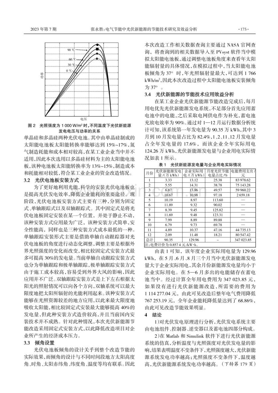 电气节能中光伏新能源的节能技术研究及效益分析.pdf_第2页