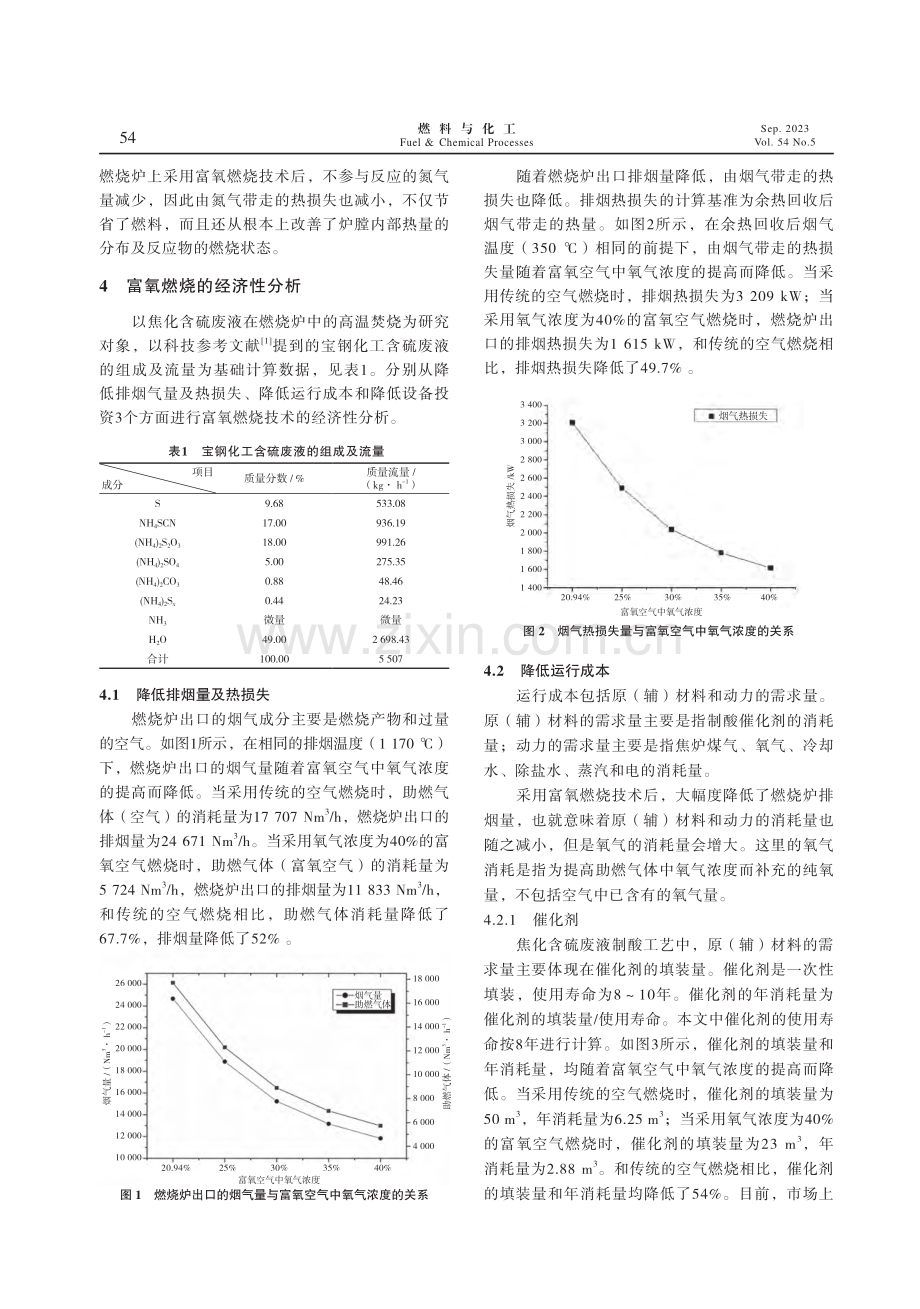 富氧燃烧技术的经济性与环保性分析.pdf_第2页