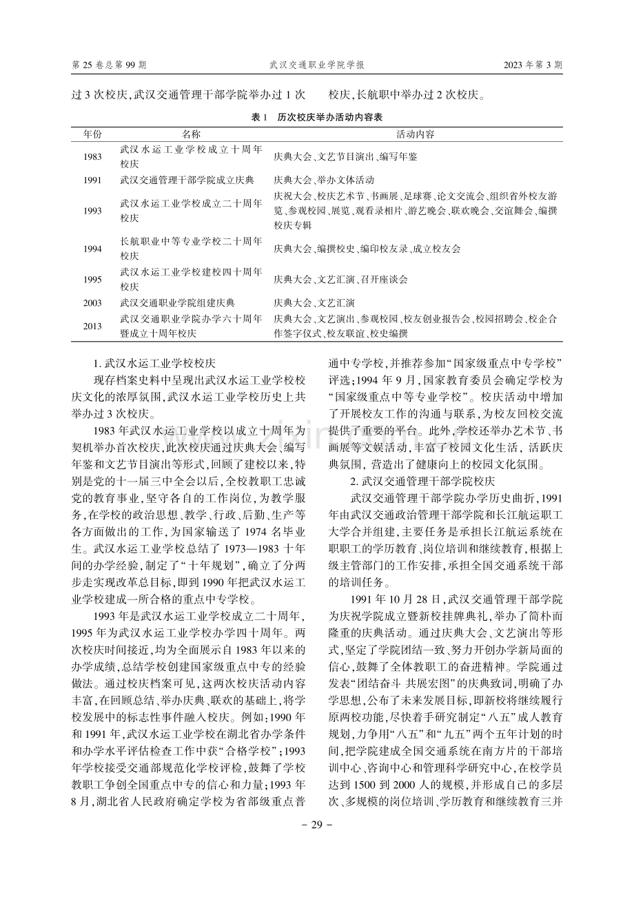 从校庆档案看武汉交通职业学院的传承与发展.pdf_第3页