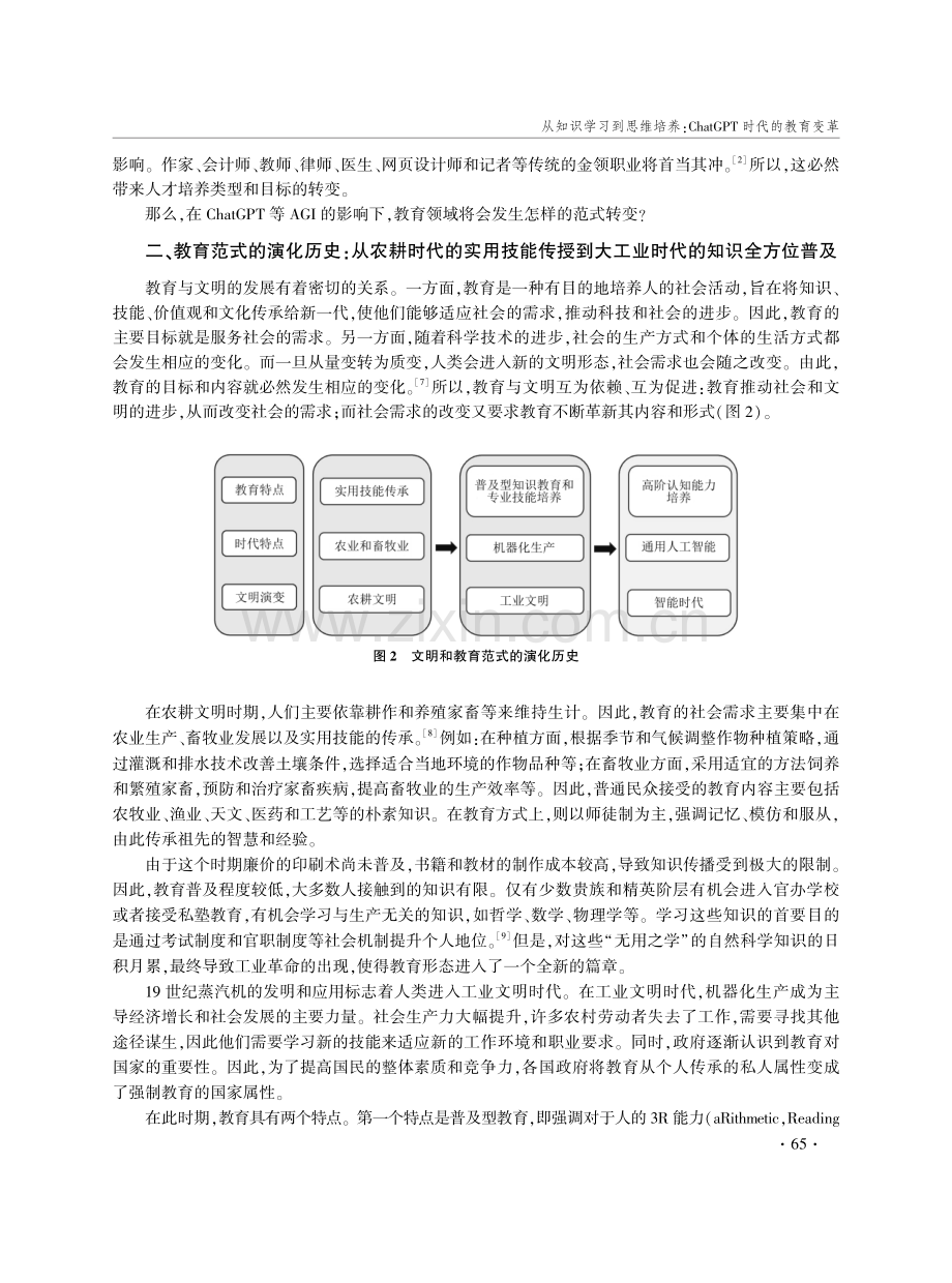 从知识学习到思维培养： ChatGPT时代的教育变革.pdf_第3页