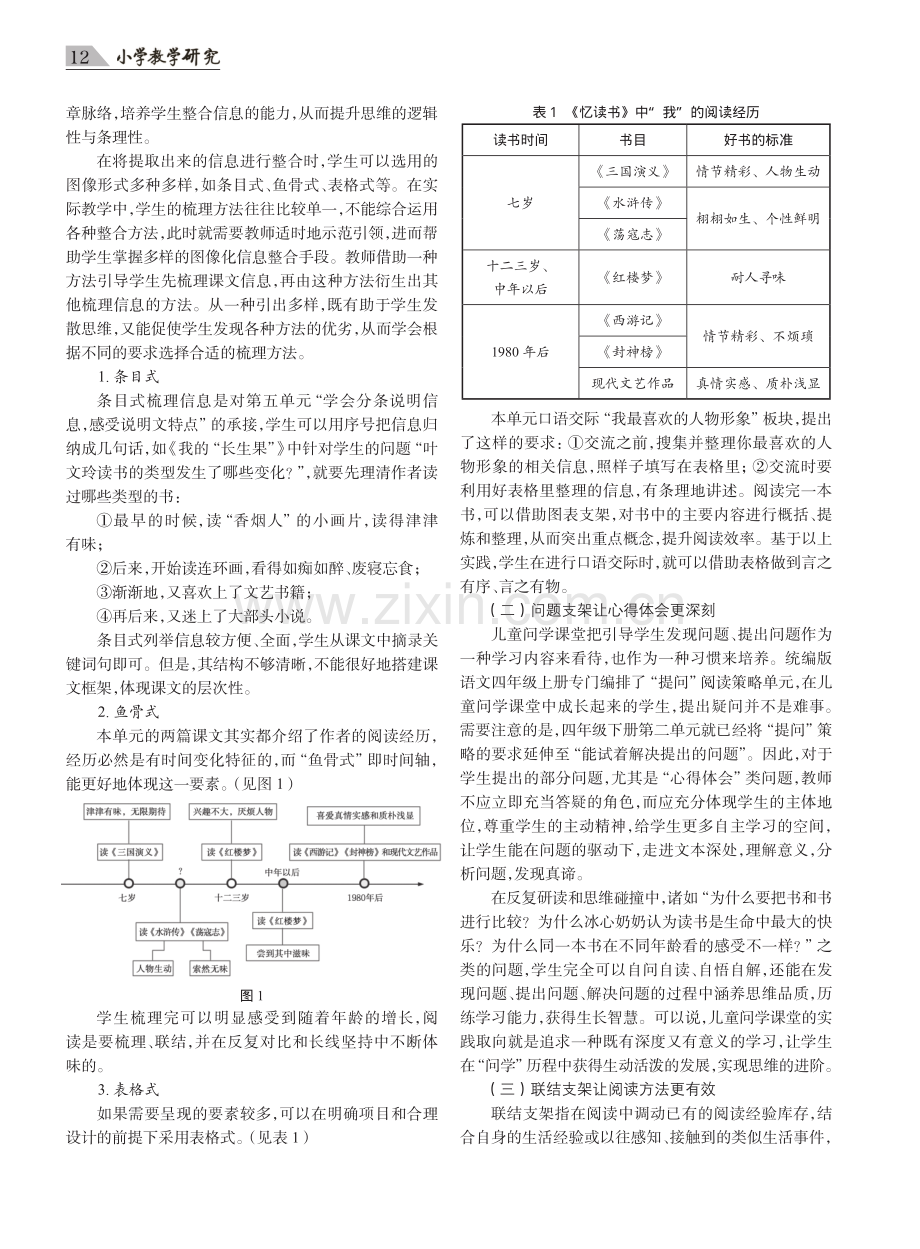 搭建问学支架 促进思维发展——统编版语文五年级上册第八单元整体教学设计.pdf_第2页