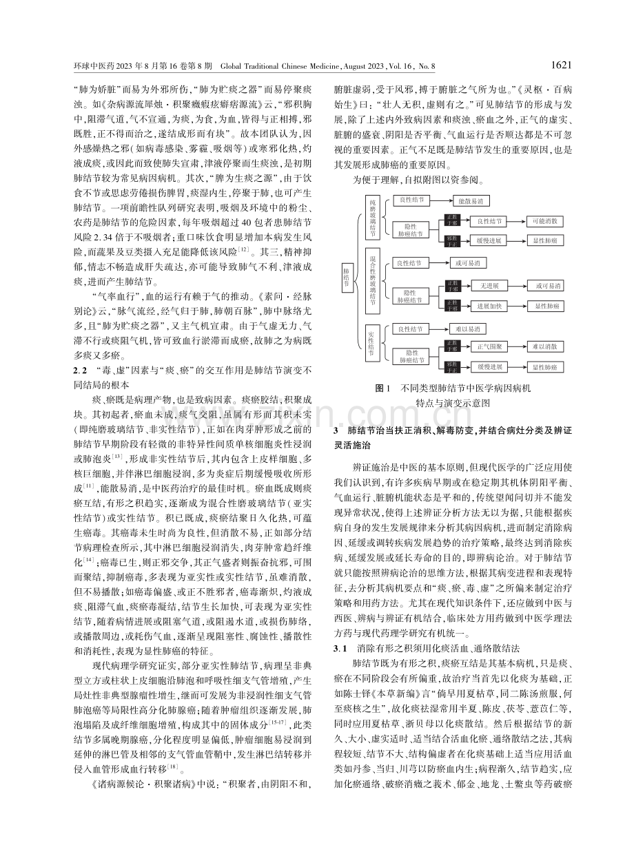 从痰瘀毒虚分类辨病论治肺结节.pdf_第2页