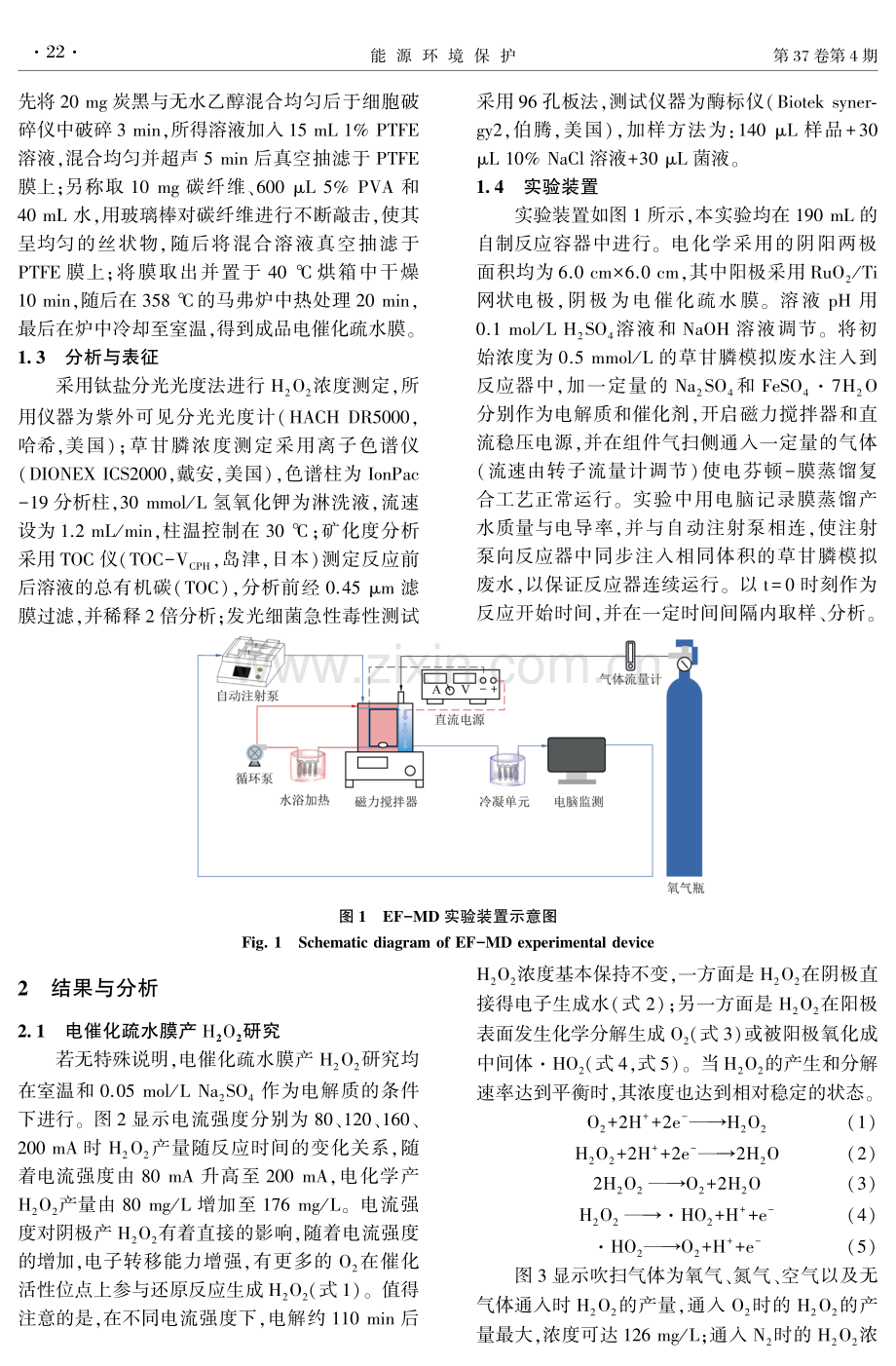 电芬顿-膜蒸馏复合工艺同步脱盐及去除水中有机物研究.pdf_第3页