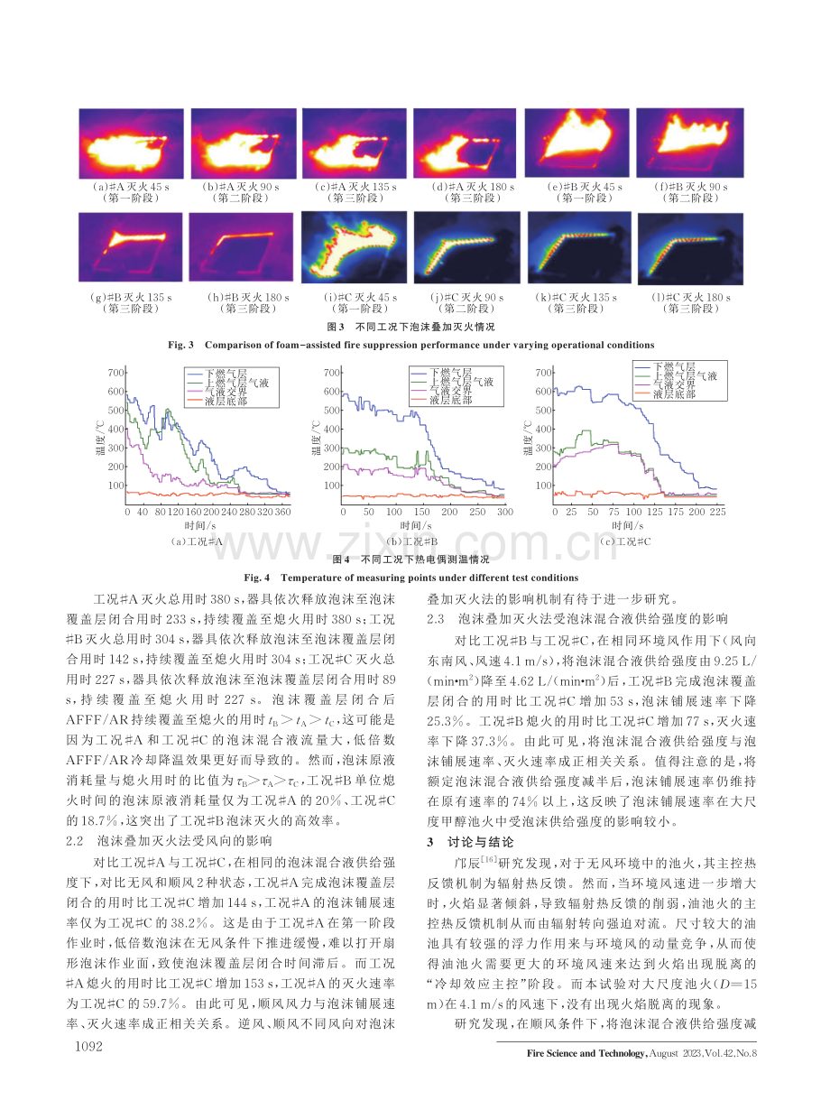 大型甲醇池火的泡沫叠加灭火试验研究.pdf_第3页