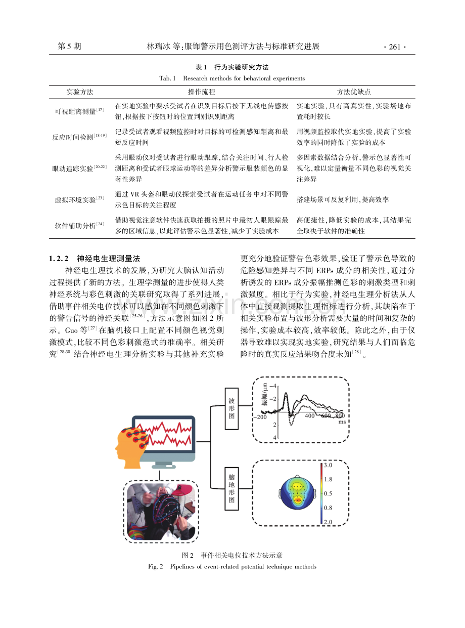 服饰警示用色测评方法与标准研究进展.pdf_第3页