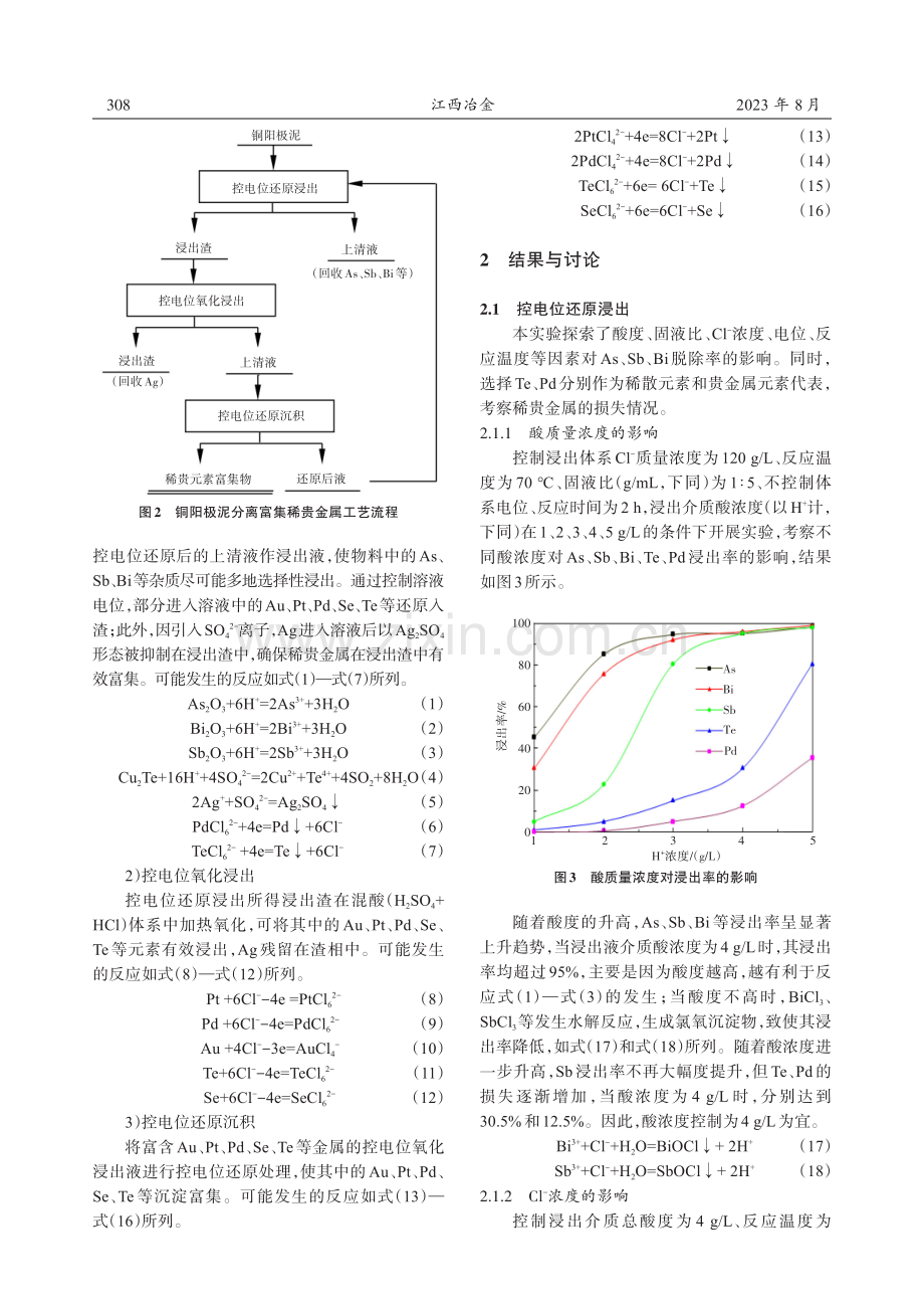 从铜阳极泥中短流程分离富集稀贵元素新工艺研究.pdf_第3页