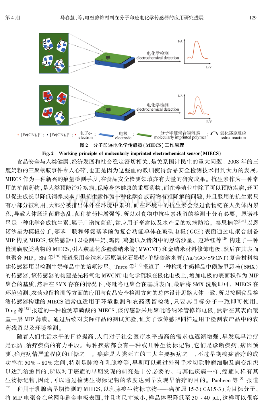 电极修饰材料在分子印迹电化学传感器的应用研究进展.pdf_第3页