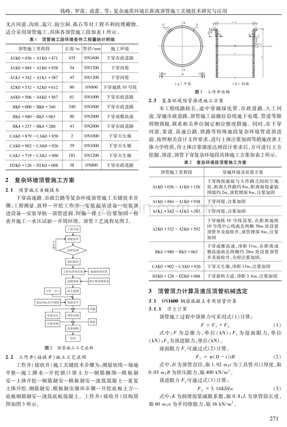 复杂地质环境长距离顶管施工关键技术研究与应用.pdf_第2页