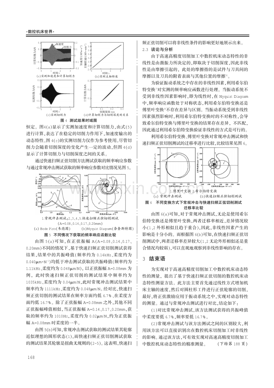 高速高精度切削加工中数控机床动态特性的测量方法研究.pdf_第3页