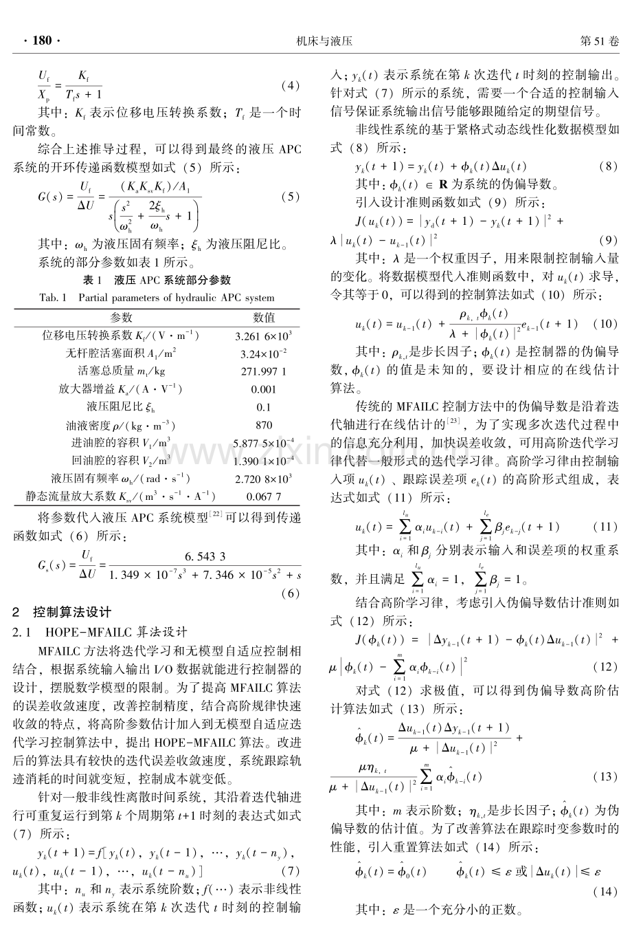 改进MFAILC算法在轧机液压系统的应用.pdf_第3页