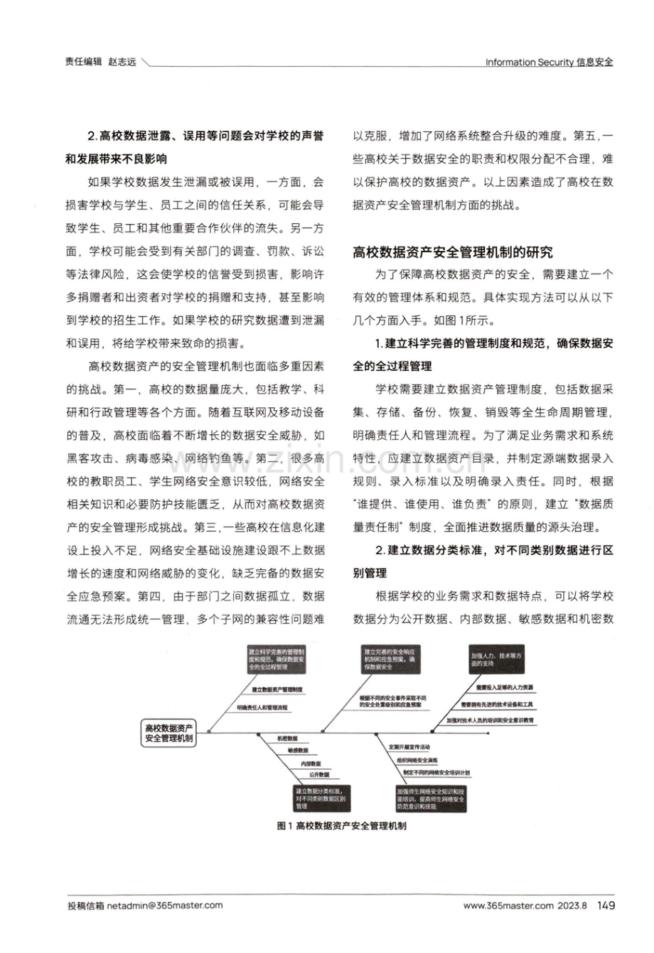 高校数据中台下的数据资产安全管理机制探讨.pdf_第2页