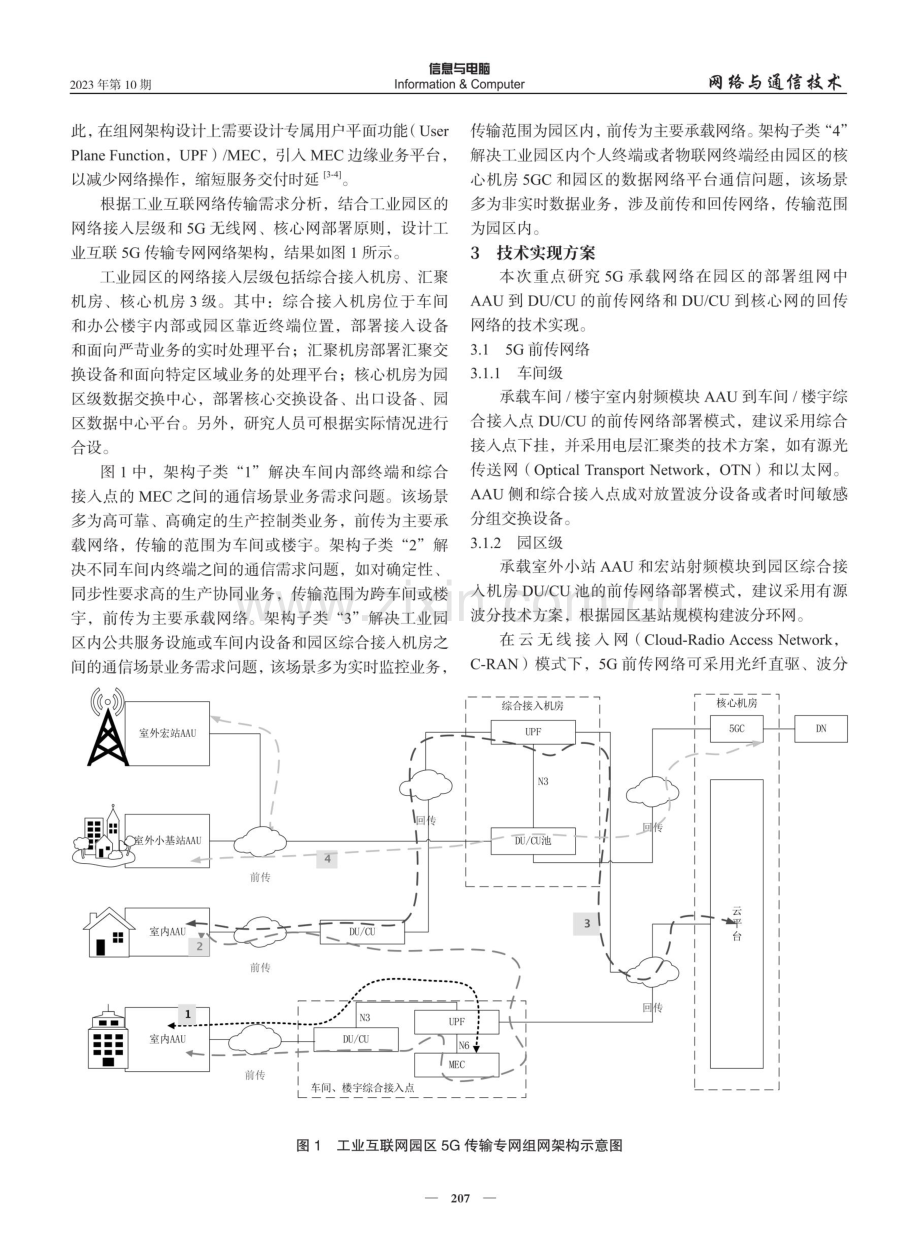 工业互联网5G传输专网设计方案的研究.pdf_第2页