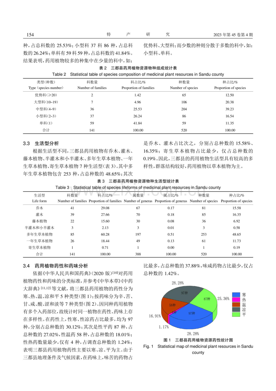 贵州省三都县野生药用植物资源调查研究.pdf_第3页