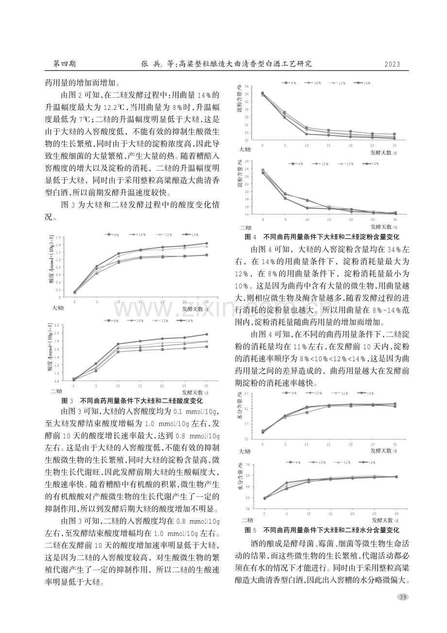 高粱整粒酿造大曲清香型白酒工艺研究.pdf_第3页