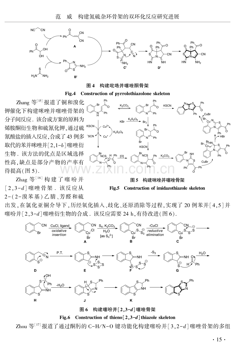 构建氮硫杂环骨架的双环化反应研究进展.pdf_第3页