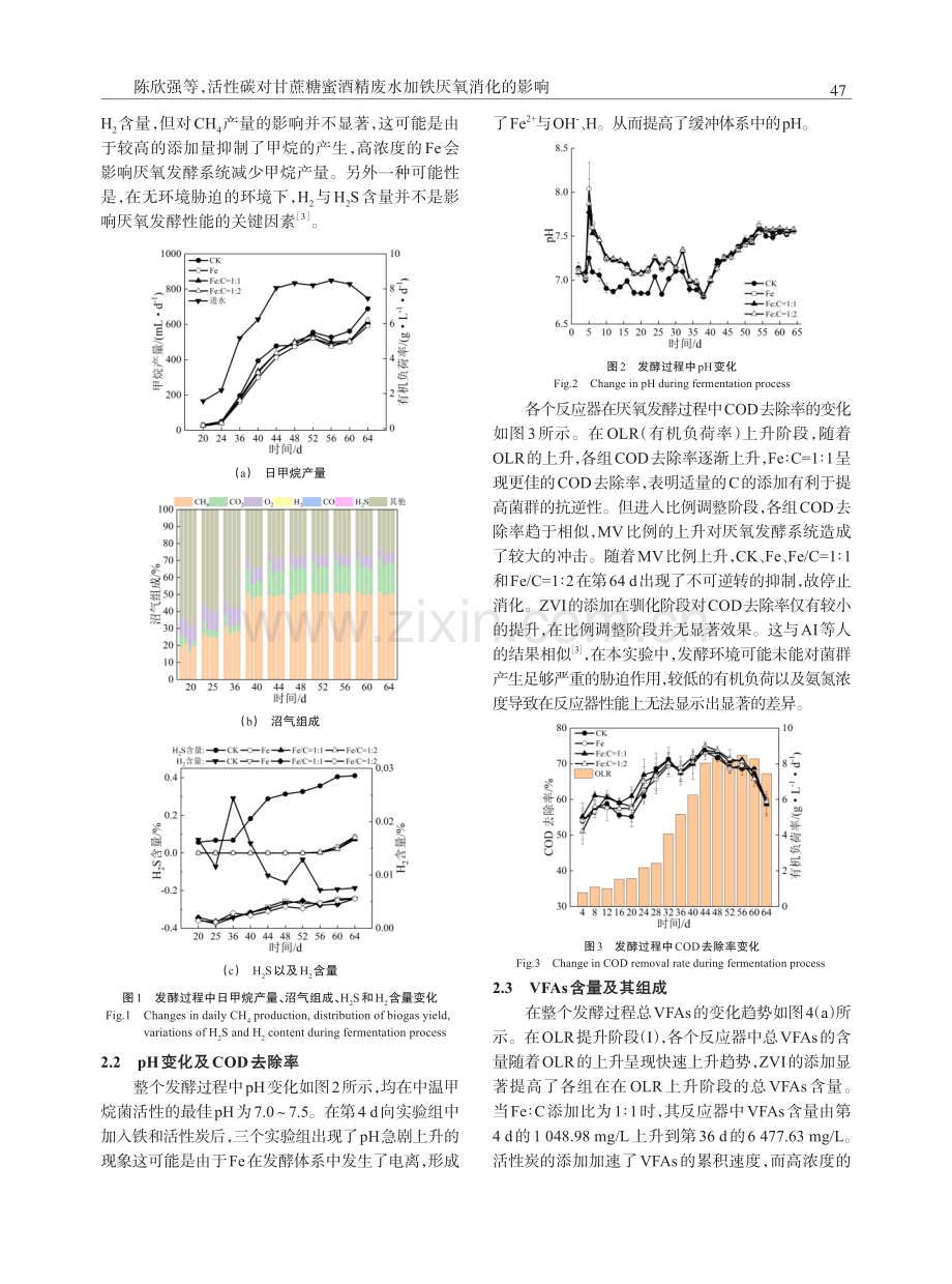 活性碳对甘蔗糖蜜酒精废水加铁厌氧消化的影响.pdf_第3页