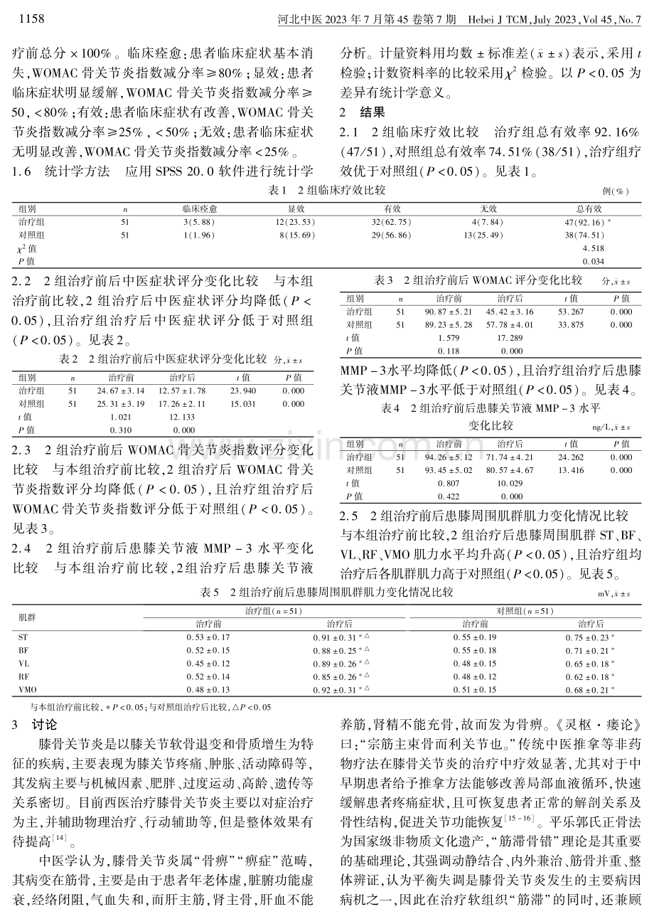 基于“筋滞骨错”理论推拿治疗膝骨关节炎的临床研究.pdf_第3页