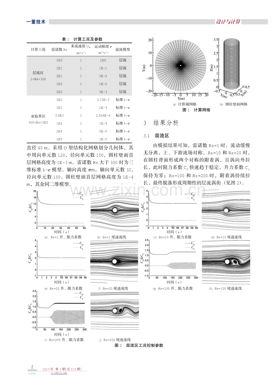 基于FloEFD的单圆柱绕流数值模拟.pdf_第2页