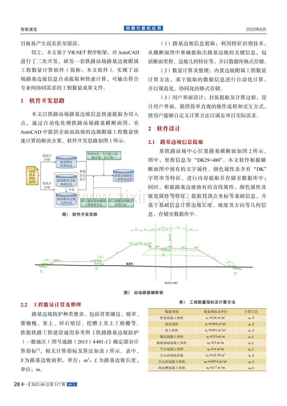 基于.NET的铁路站场路基边坡附属工程数量计算软件设计与实现.pdf_第2页