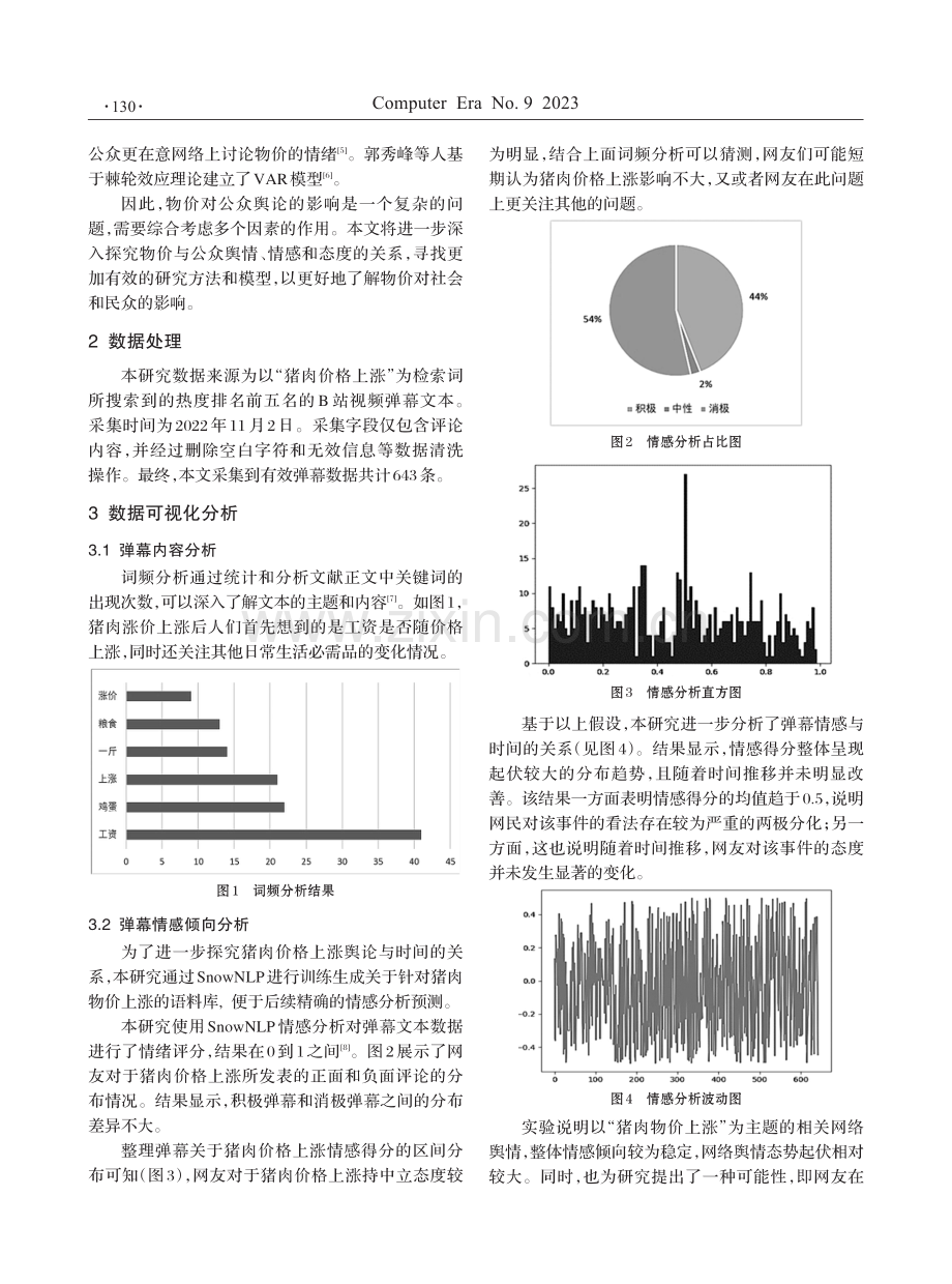 基于弹幕文本挖掘的猪肉价格上涨舆论研究.pdf_第2页