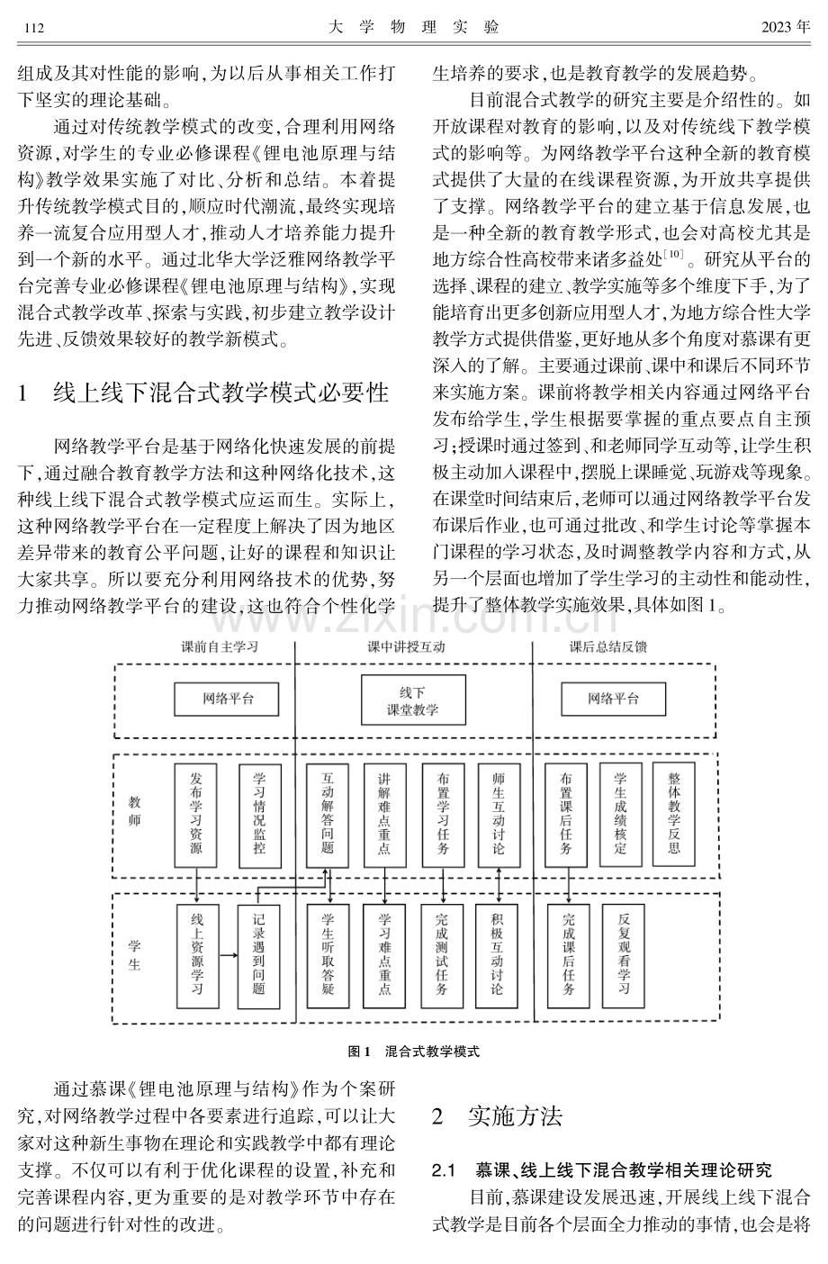 基于泛雅平台探究线上线下混合式教学模式——以《锂电池结构与原理》为例.pdf_第2页