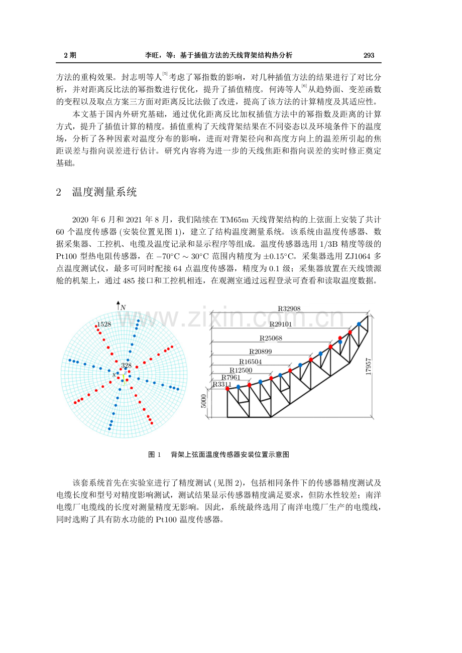 基于插值方法的天线背架结构热分析.pdf_第2页
