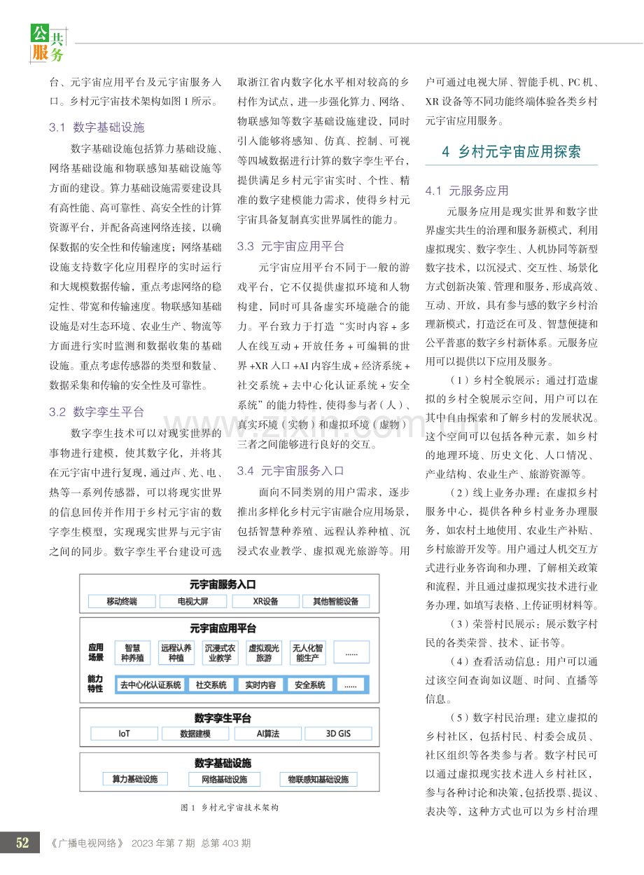 基于华数数字化实践的乡村元宇宙应用探索.pdf_第2页