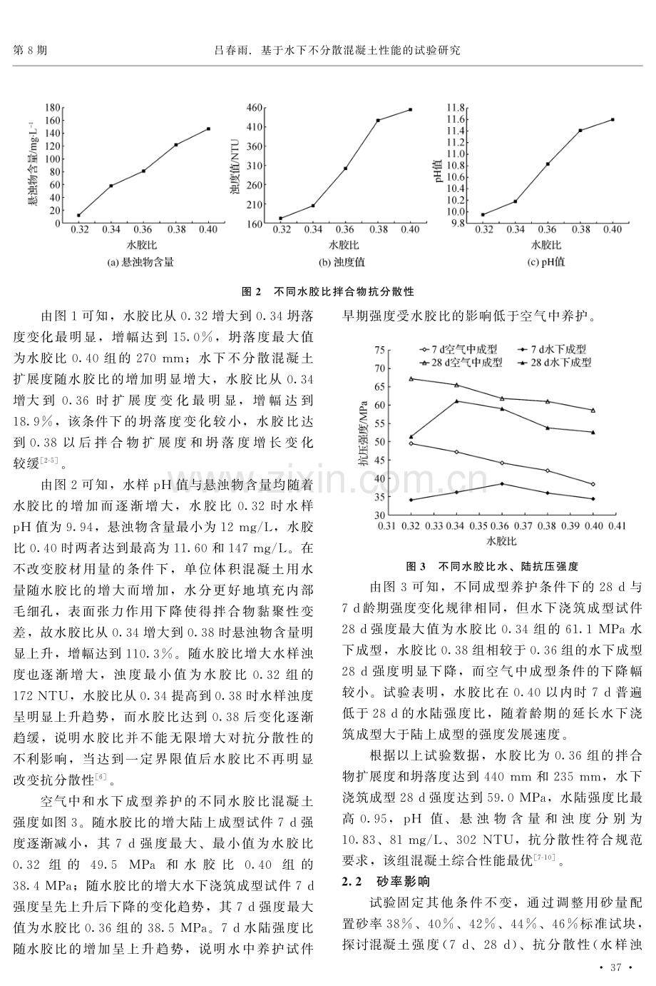 基于水下不分散混凝土性能的试验研究.pdf_第2页