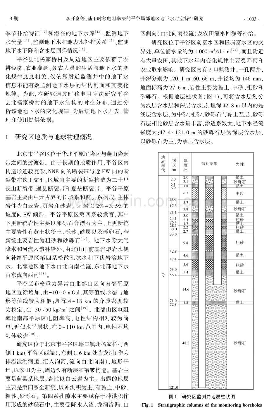 基于时移电阻率法的平谷局部地区地下水时空特征研究.pdf_第2页