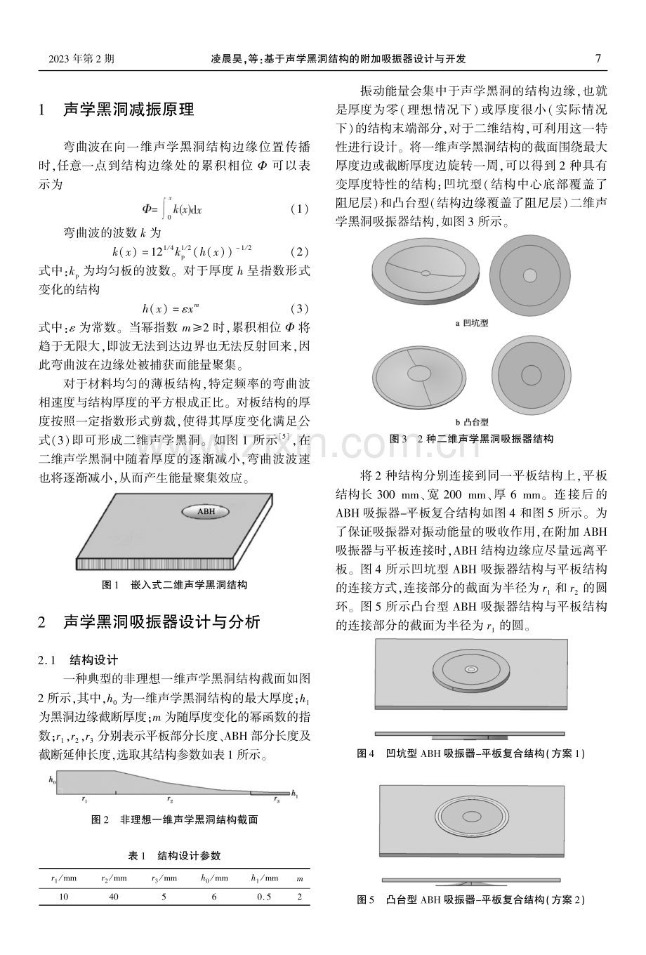 基于声学黑洞结构的附加吸振器设计与开发.pdf_第2页